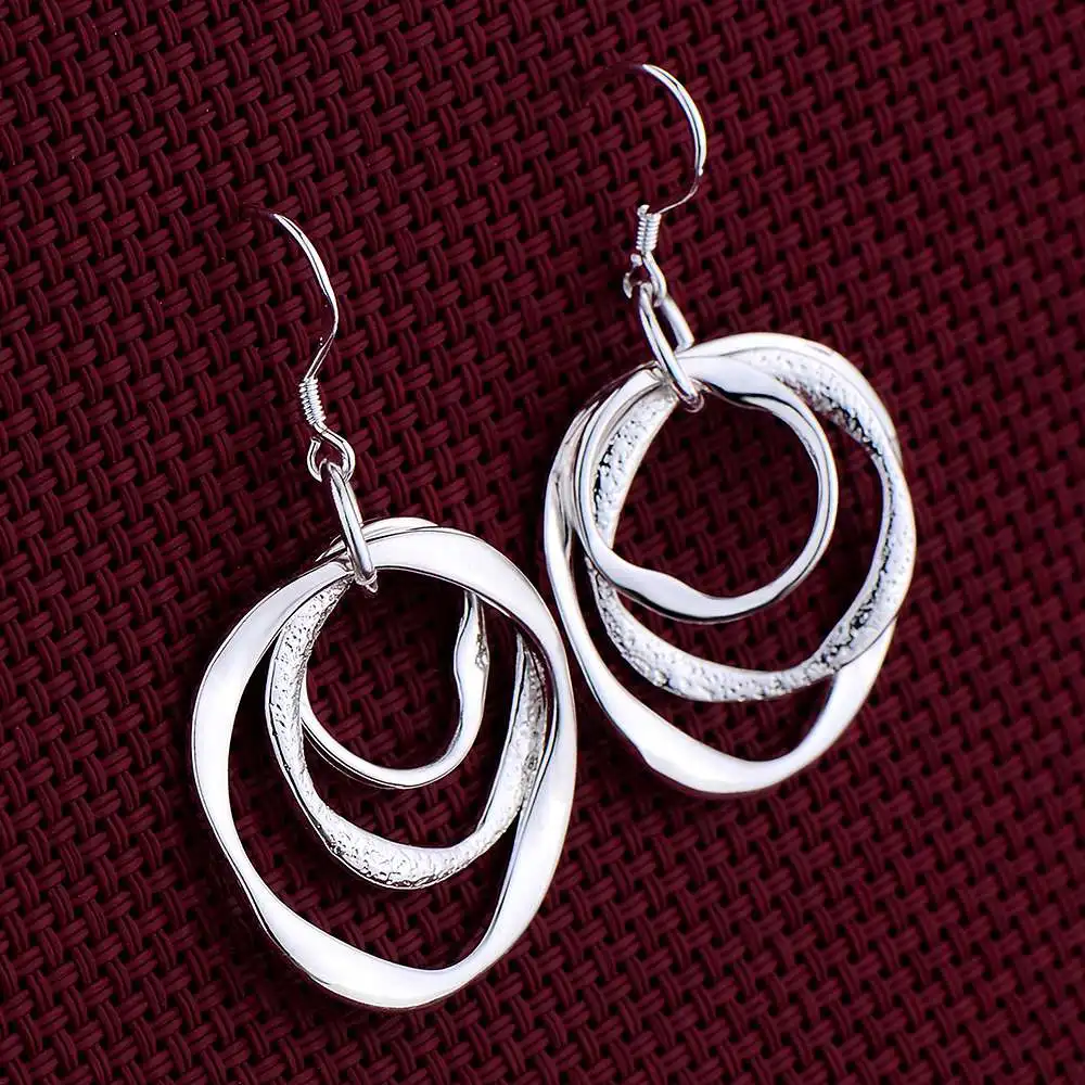 Neue Ohrringe aus 925er-Sterlingsilber für Damen, exquisiter Hochzeitsschmuck, elegante Damen-Accessoires, modische Party-Geschenke