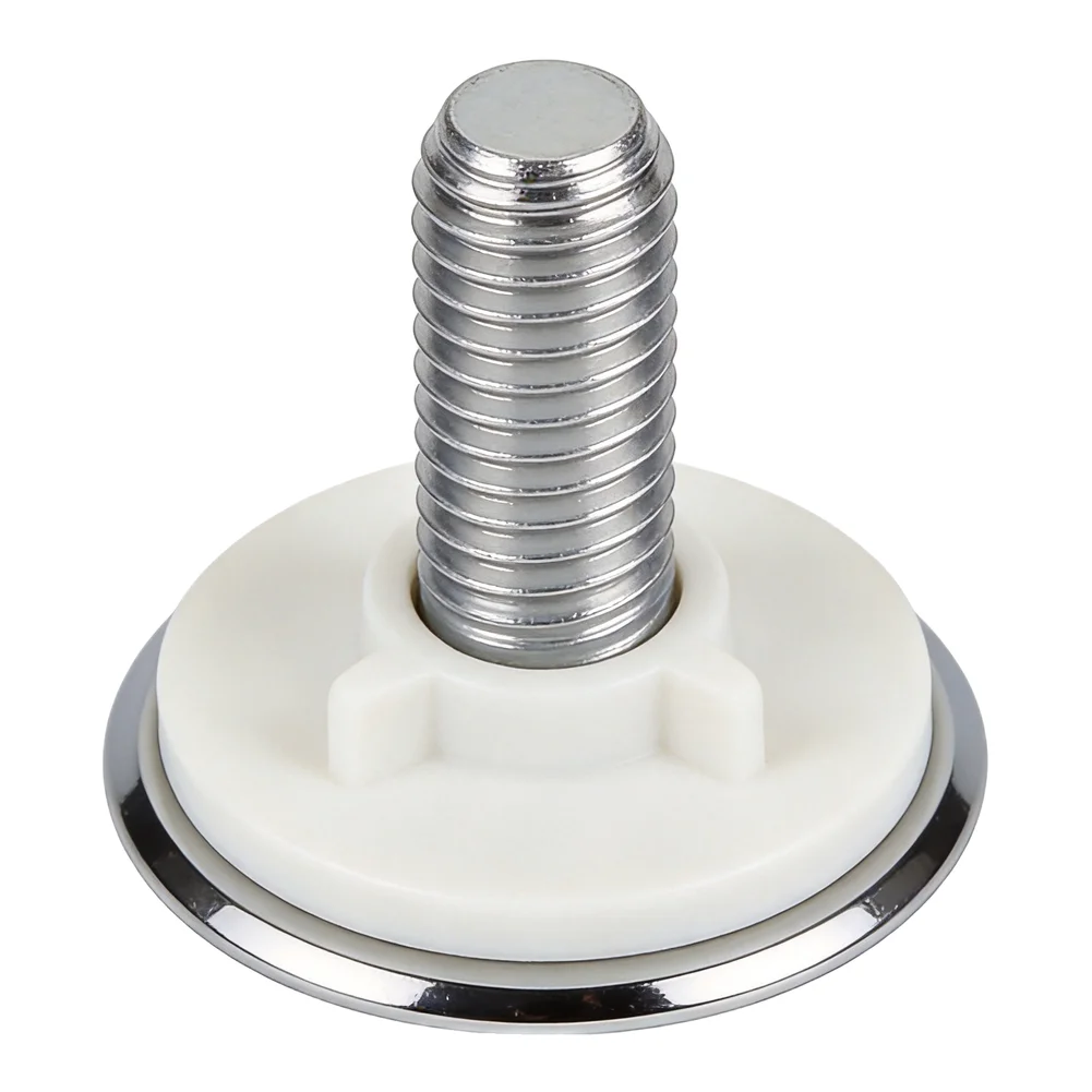 Plastic Sink Tap Hole Blanking Cover for Kitchen Basin Drain Stopper with Threaded Shank Fit 28 mm to 40 mm Diameter Opening