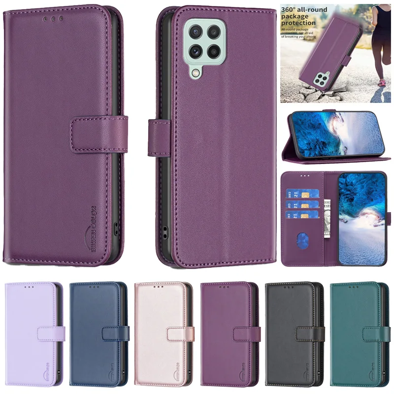 Leather Flip Wallet Case For VIVO V29E Y200 Y36 5G Y35 Y22 Y27 4G Y22s 2023 VivoY200 5G Cases Magnetic Card Slots Phone Cover