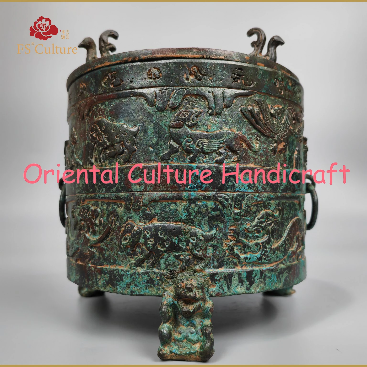 

Chinese Han Dynasty Bronzes, Wine Containers, Home Furnishings, High-End Cultural Gifts, Collectibles, Exquisite Handicrafts