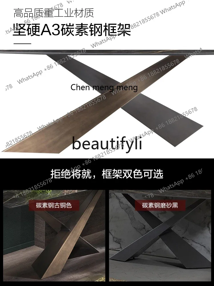 D178  Nordic marble slate entrance table, modern simplicity, simplicity, light luxury furniture entrance table