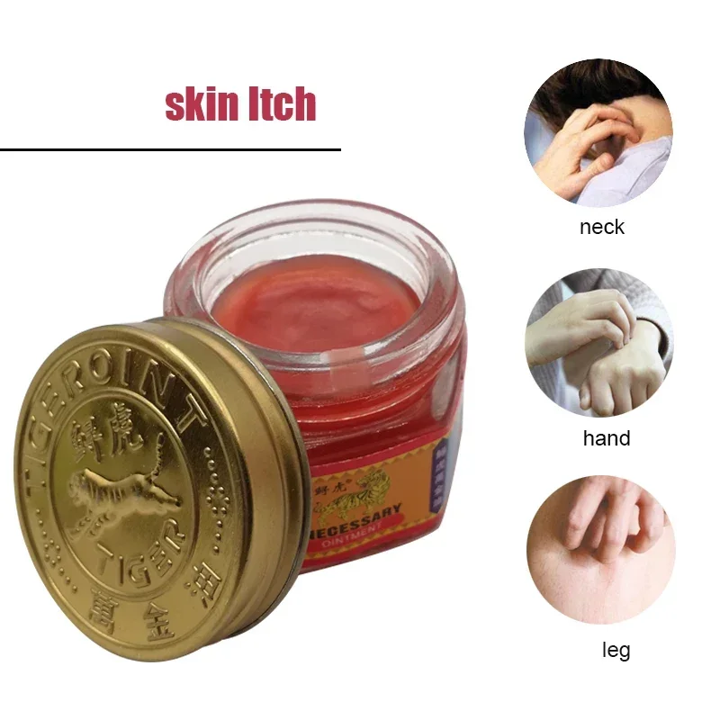 Tiger Balm Ointment Essential Oils Mosquito Elimination Headache Cold Dizziness Solid Air freshener Body Massage Plaster