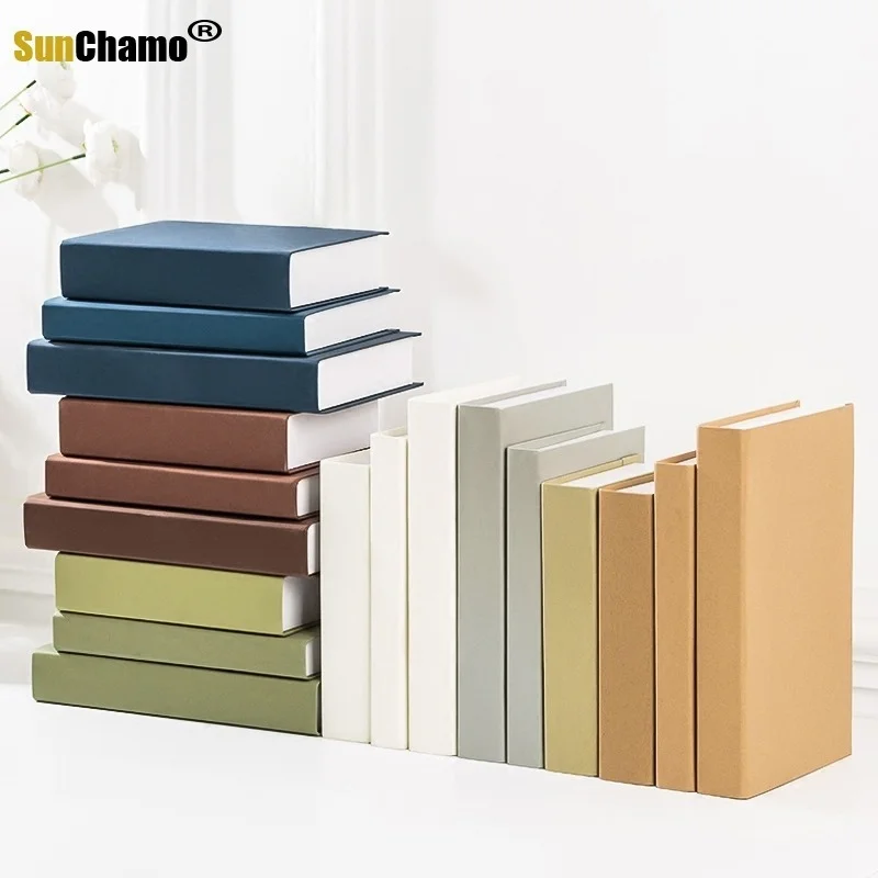 5pc/lot  Imitation Fake Books Solid Color Décor Display Props for Home, Office, Cafe and Bar