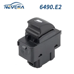 NEVOSA 6490.E2 Interruttore alzacristallo elettrico per auto Pulsante singolo per Peugeot 207 SW Van CC Partner Citroen C3 Picasso Berlingo 6490E2 6554QP