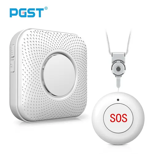 Botón de emergencia inalámbrico para pacientes y ancianos, llamada remota, botón SOS, 433MHz, buscapersonas, sistema de alarma seguro para el hogar