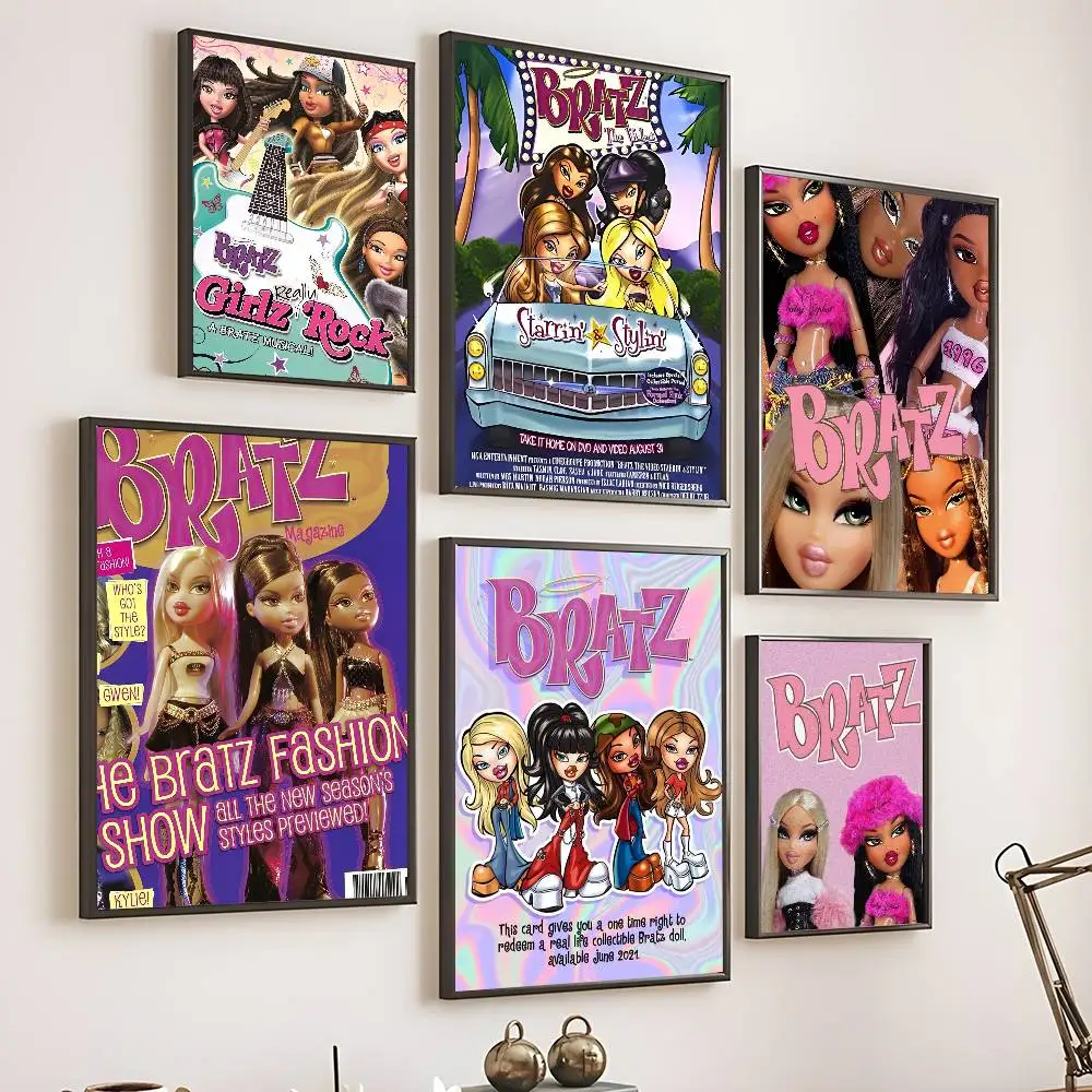 دمية براتز الكلاسيكية الكلاسيكية خمر المشارك يطبع تصميم مثالي الشمال ديكور المنزل الحديث هدية #1