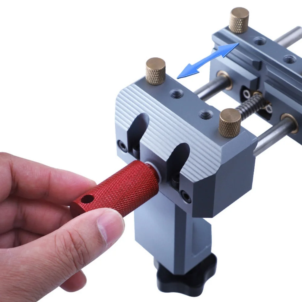 Aluminum Alloy Bench Vise Designed for Use with Hand Tools Power Tools and Measuring Instruments on Workbenches