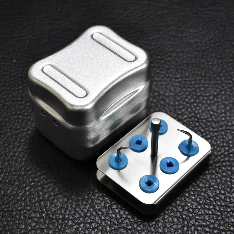 3Pcs Dental Disinfection Scaler tips Holder Box Autoclave Sterilizer Case For Oral Care Tools 6 Holes