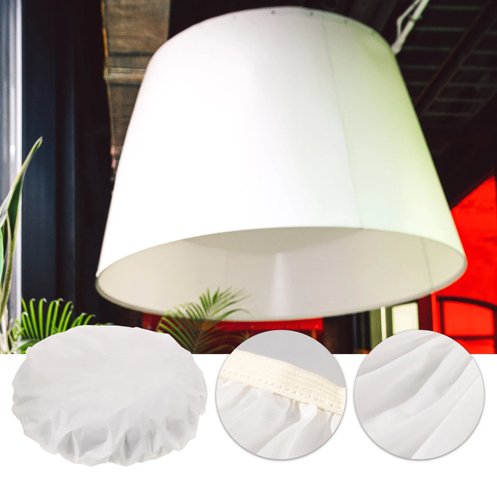 

Anti Glare Lampshade 360 Degree Cover Pendant Ceiling Light Shade Replacement Decorative Home Hotel Warm Atmosphere Easy Install