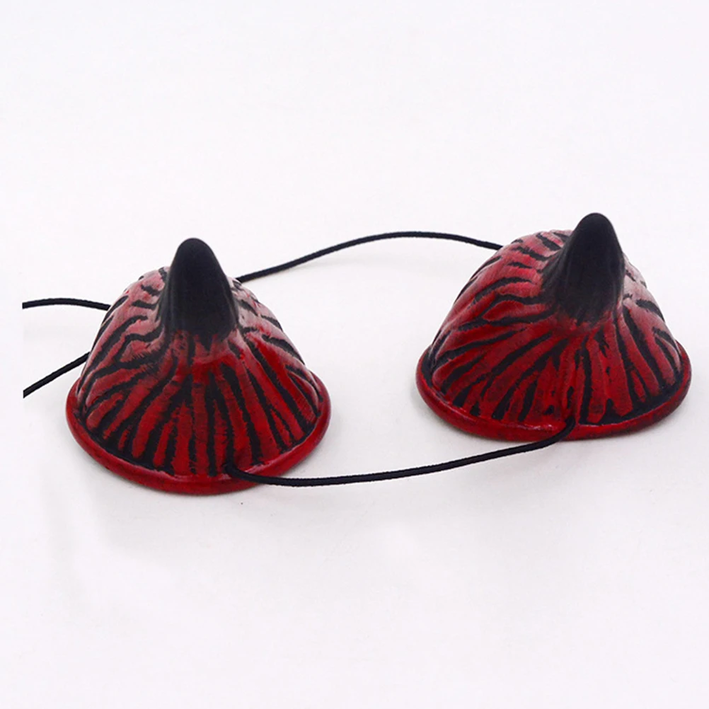 

2 Pcs Ox Horn Props Durable Halloween Headdress Costumes Hair Accessories Lightweight Comfortable cosplay