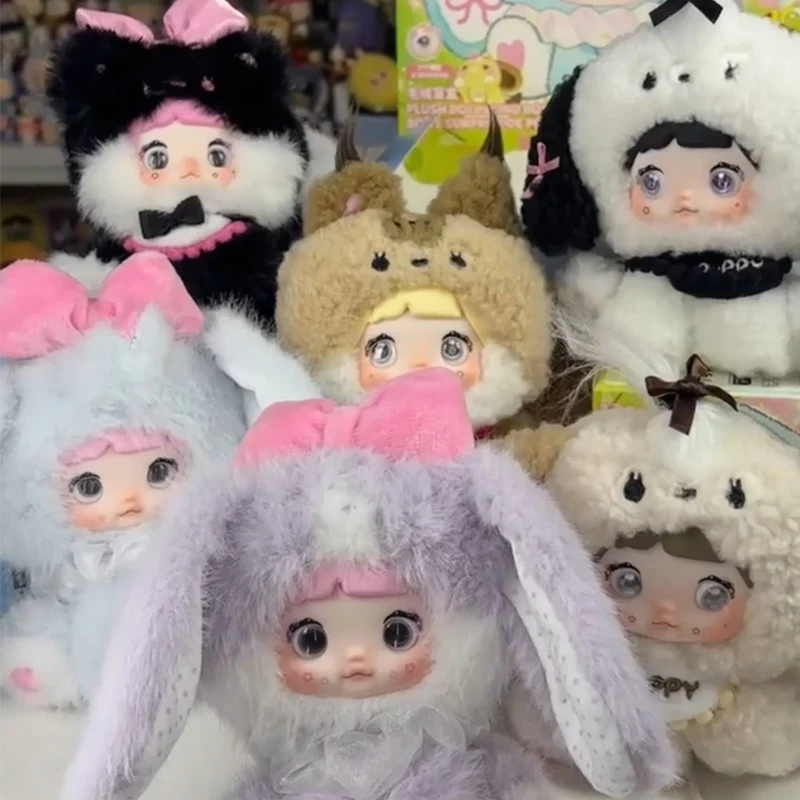 

Nommi Mibao Sitting Zoo Series Blind Box Cute Nommi Vinyl Plush Doll Surprise Bag Animals Doll Keychain Mystery Box Pendants Toy