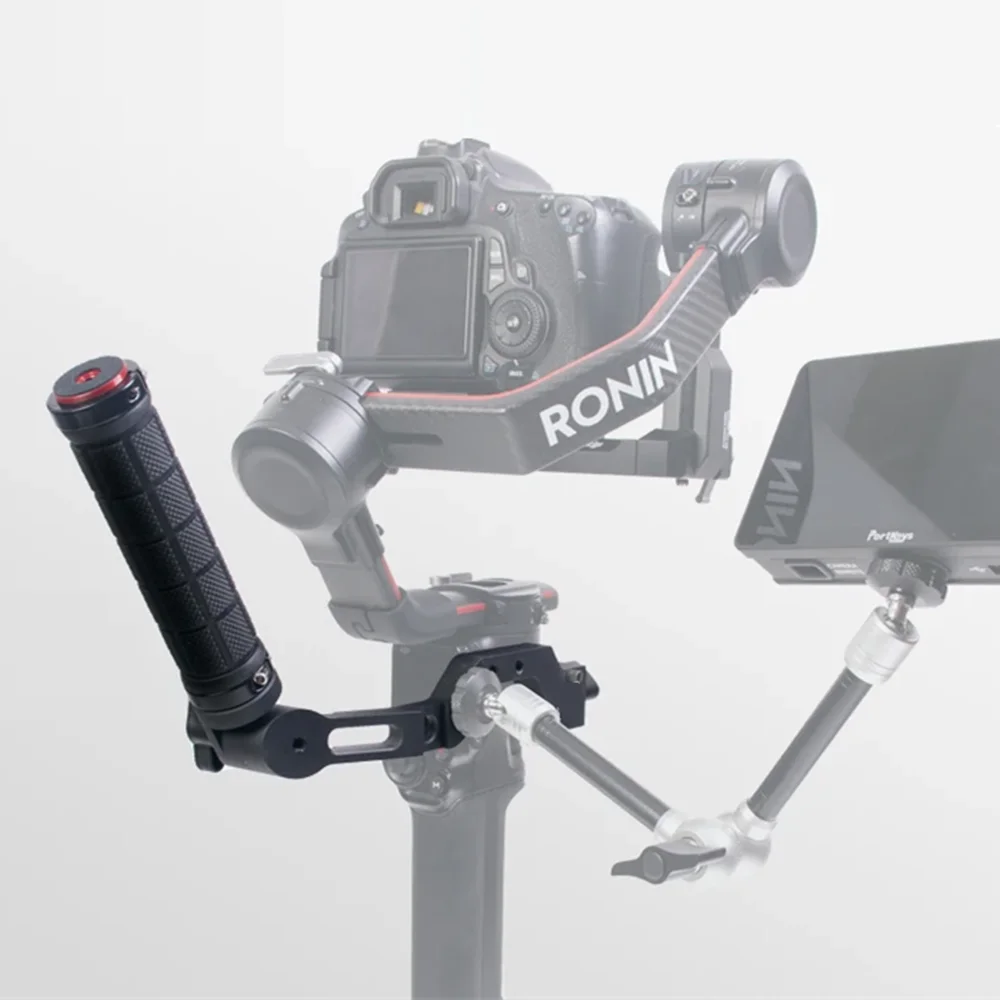 

Universal Handheld Handle Accessories for DJI RS3/RS3 Mini/RS3 PRO/RS4/RS4 PRO &Hohem M6/M7 Stabilizer with NATO Clamp Cold Shoe