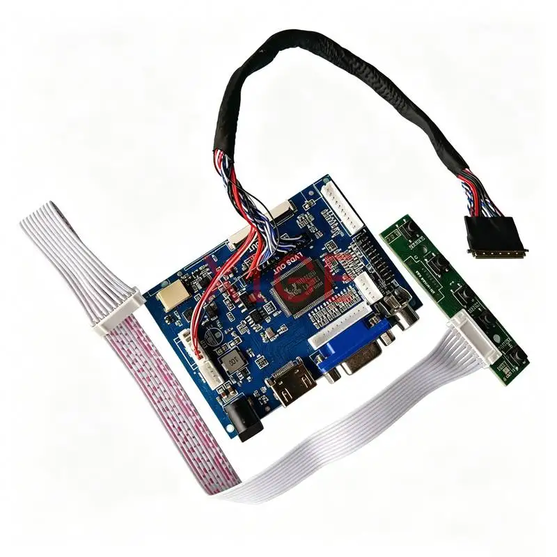 Kit de Placa Controladora para LTN140AT28 LTN140AT27 LTN140AT26 LTN140AT22 40-Pinos LVDS HDMI+VGA+AV 1366*768 1366x768 para Tela de Laptop
