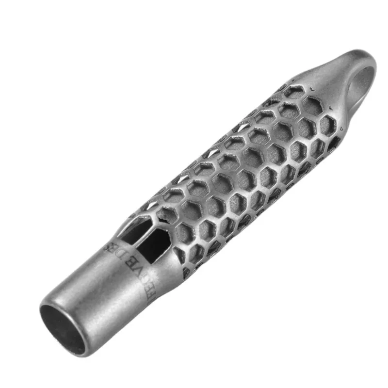 honeycomb-design-titanium-alloy-survival-whistle-ultralight-outdoor-camping-emergency-whistle-parrot-training-sports-whistle