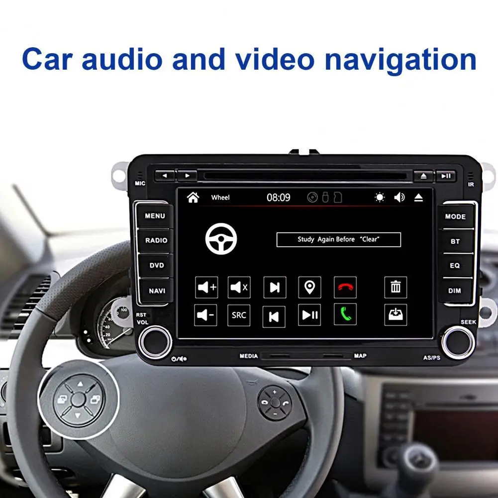 1 Set Car GPS Navigation 7 Inch Capacitive Touch Screen Car GPS Navigation Video Radio Multimedia for Android System