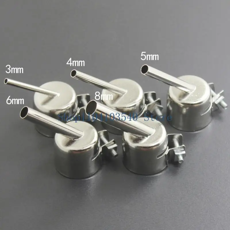 02DC 45 Degree Welding Nozzle For 850 850A 852 852D 852D+ 950 Hot Air Rework Station