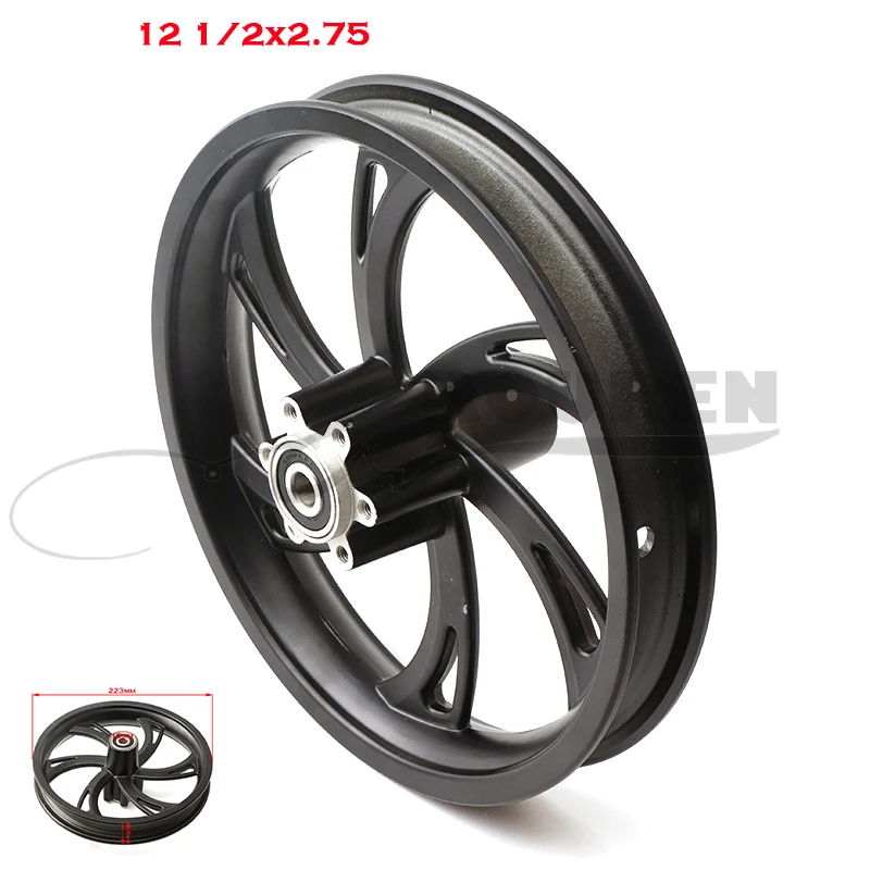 Good quality use for 12 1/2 X 2 1/4 1/2x2.75 Tire inner tube fits Gas Electric Scooters alloy rims x1.75 wheel hub
