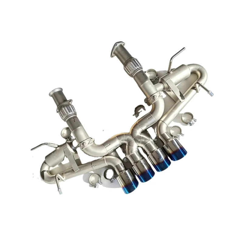 High-performance Catback Exhaust System Muffler for Lamborghini Huracan 5.2l 2014-2023 SS304 Vacuum Valve Racing Exhaust Pipe