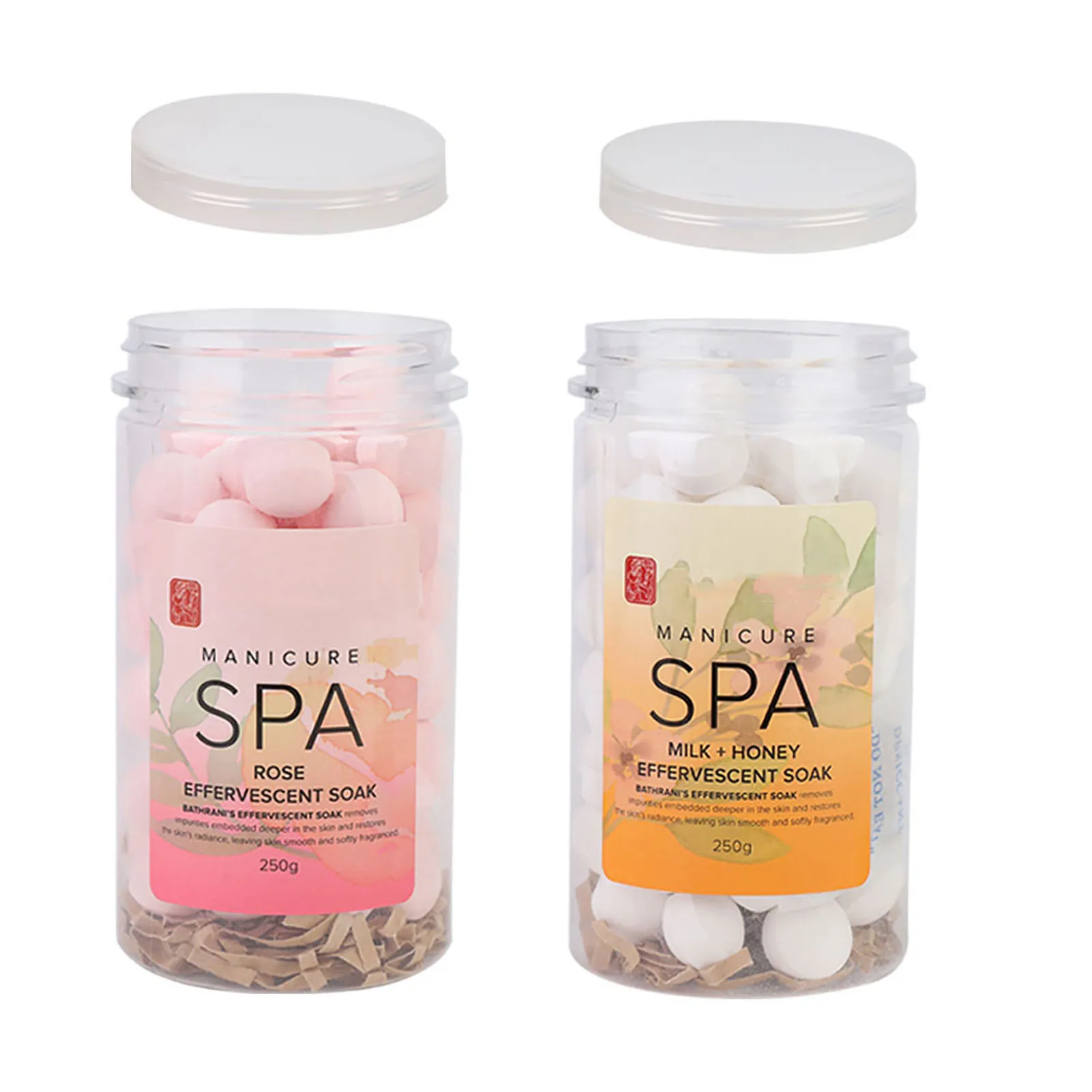 เล็บแต่งเล็บสปาฟู่แช่บอลลบ Dead Skin Cuticles Moisturizing Tender ผิวเล็บสปา Effervescent Soak Ball