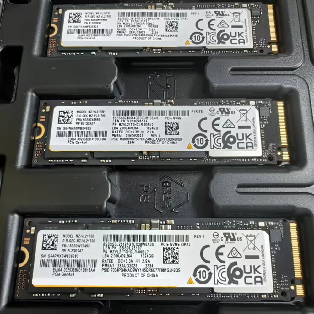 PM9A1 256G 512G 1TB 2TB 2280 NVME PCIE4.0 M.2 1024GB 컴퓨터, 삼성용 솔리드 스테이트 드라이브