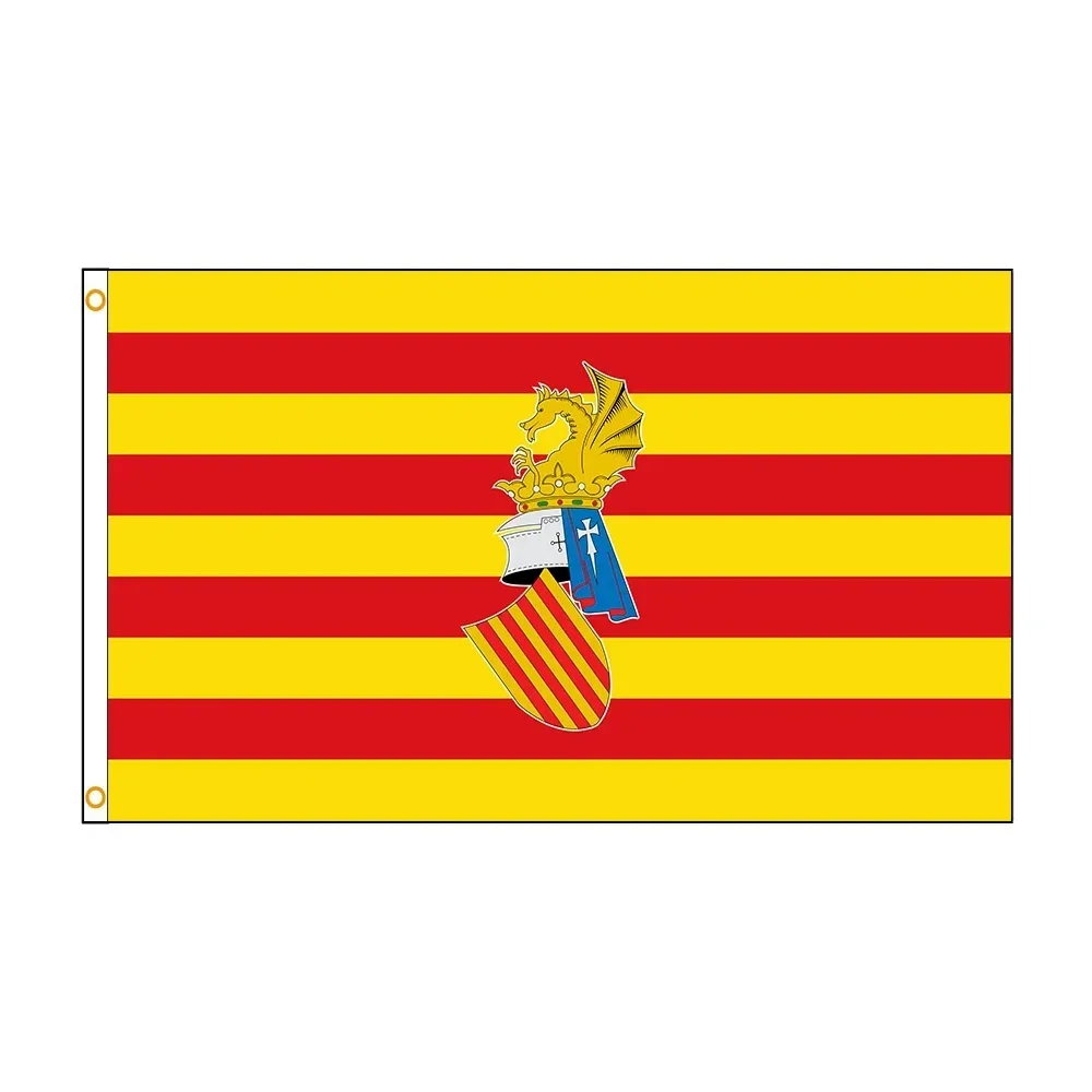 

3X5FT Valencia Flag And History Banner Decorationg Banner ft banner flag decorationB