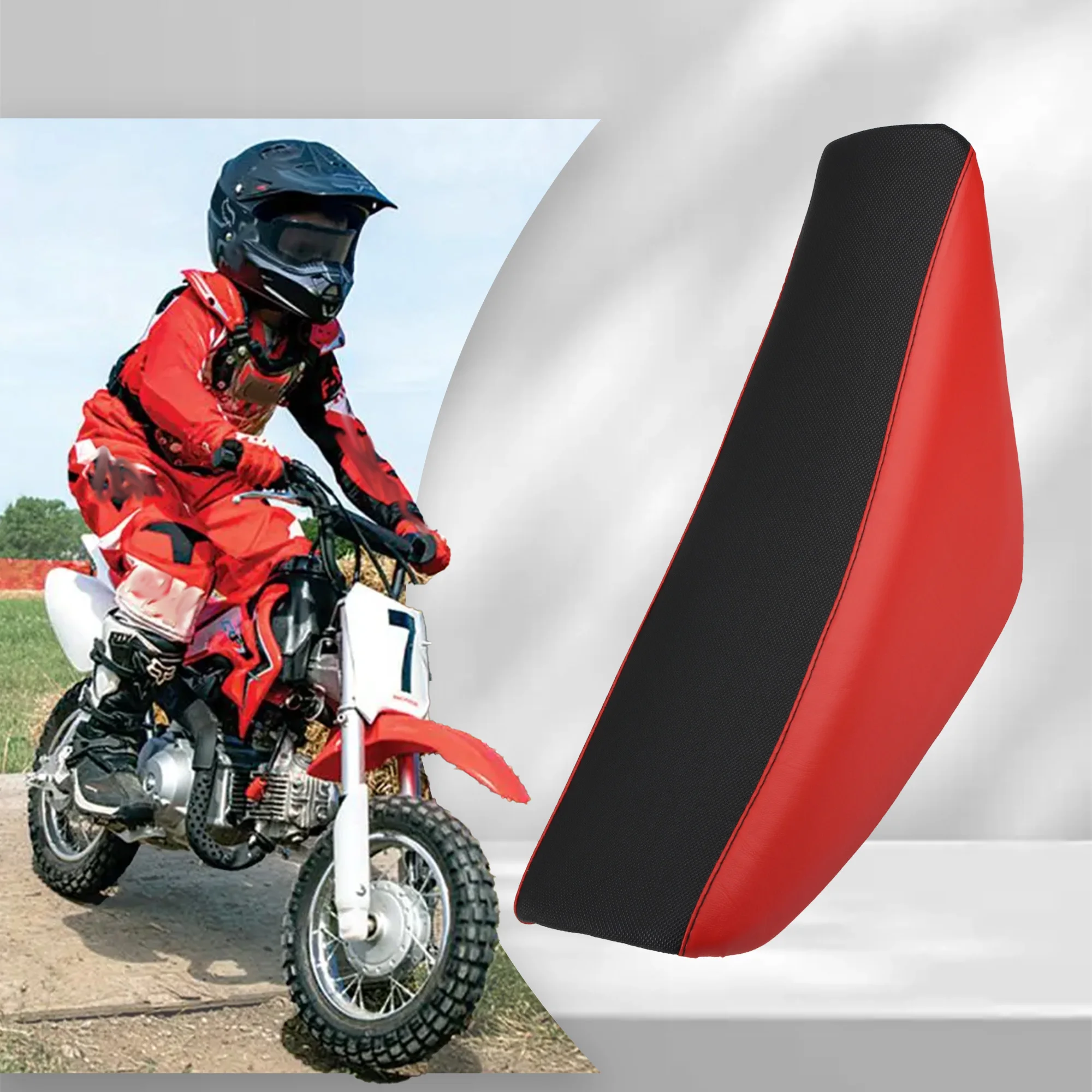 Motorcycle Seat Flat Tall Saddle Seats For Honda CRF50 XR50 50cc 90cc 110cc 125cc 150cc 160cc Pit Bike Modified Universal Parts