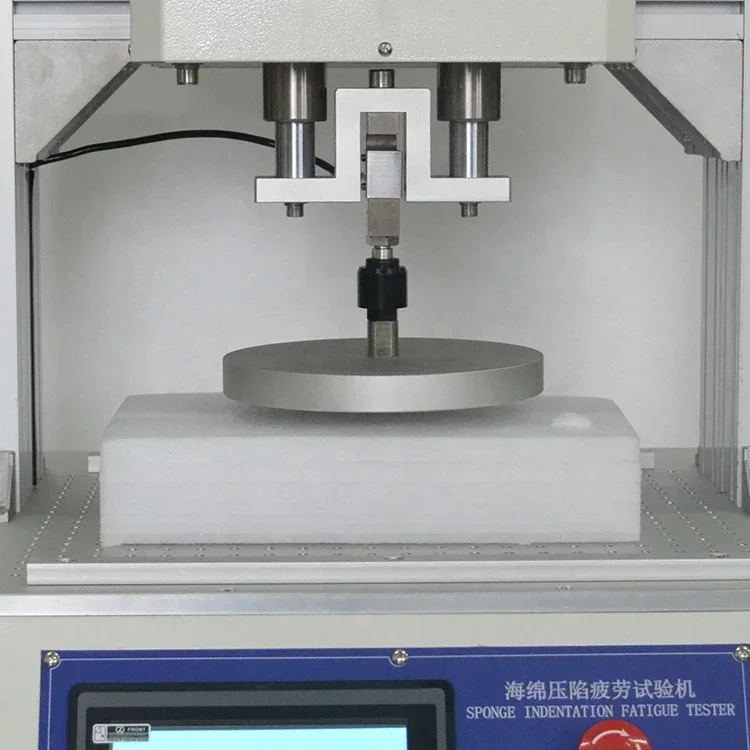 ISO 3385 Sponge Indentation Fatigue Tester, JIS EN  Foam Sponge Indentation Hardness Tester IFD Compression Strength Tester
