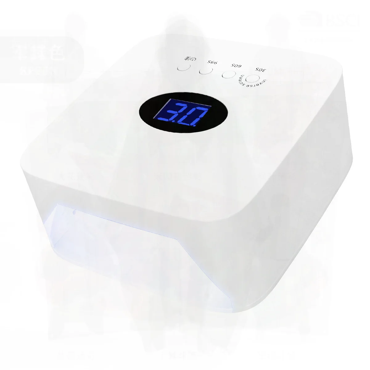 S50 Tragbare wiederaufladbare Nagellicht-Therapielampe, kabellose Stromversorgung, Nageltrocknung, UV-LED-Lampe für Nagelkunst