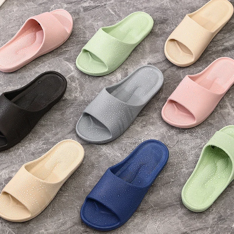 Pantoufles Antidérapantes pour Homme et Femme, Sandales de Plage, Souples, Concises, Légères, d'Nik, Chaussures de Énergie, Nouvelle Collection