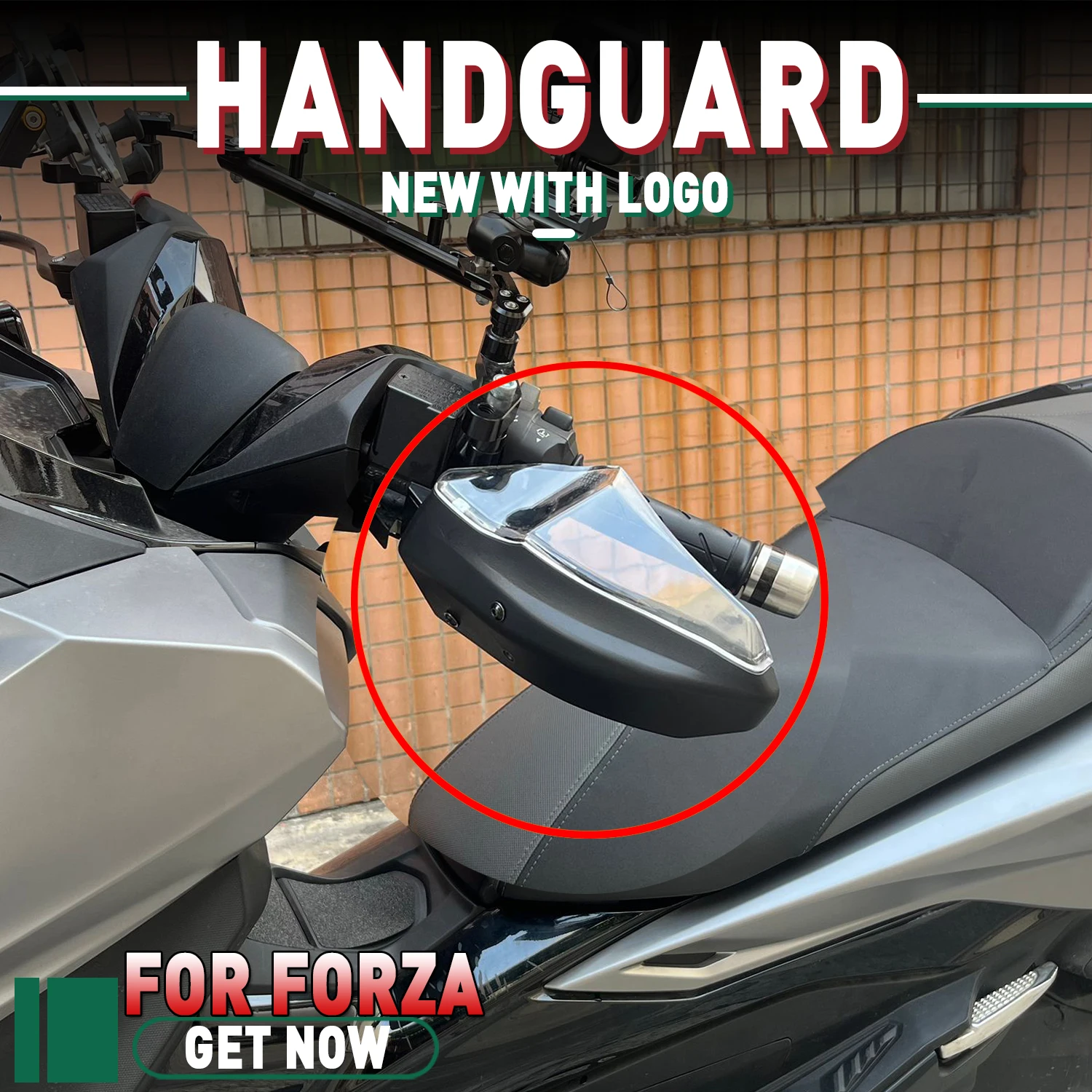 For HONDA Forza 750 FORZA750 NSS750 Motorcycle FORZA750 Handguard Hand Wind Shield Handle Guard Protector Lever Guards
