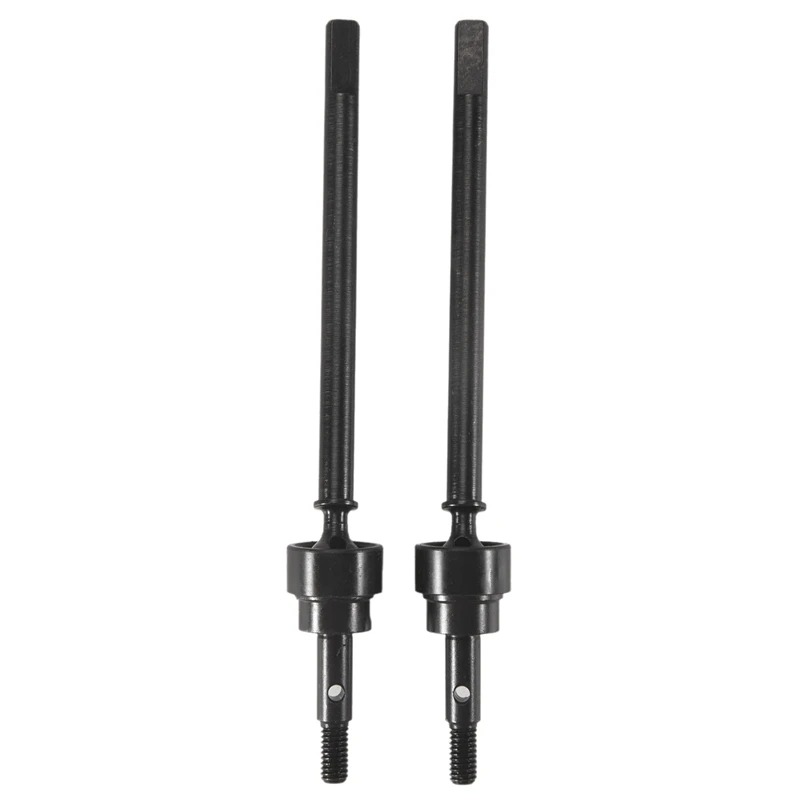 RC 2 ชิ้นโลหะด้านหน้าเพลาขับ CVD สําหรับ EX86100 86100 86110 FTX5579 1/10 RC Crawler รถอะไหล่อัพเกรดอุปกรณ์เสริม