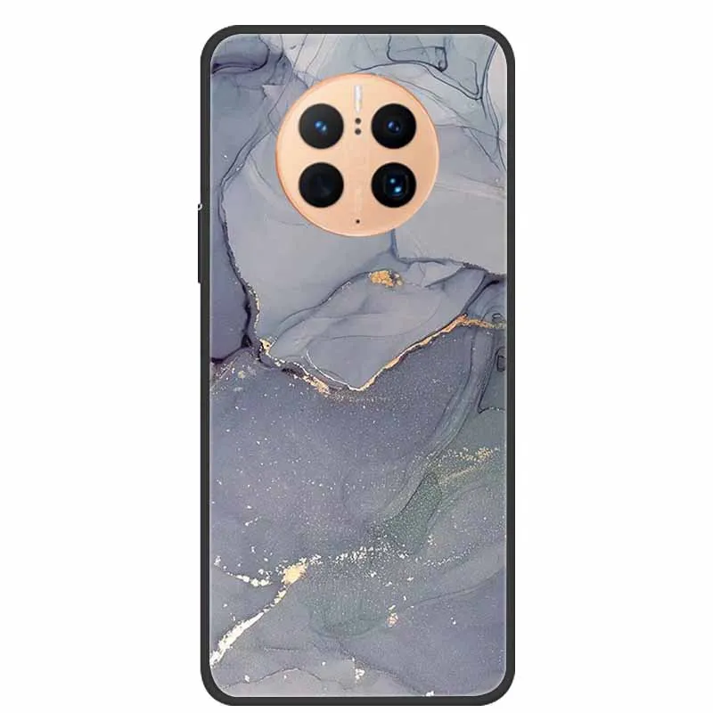 For Huawei Mate 50 Pro Case Silicone TPU Soft Cover Phone Case For Huawei Mate 50E Funda Mate50 Marble Bumper Shockproof Coque