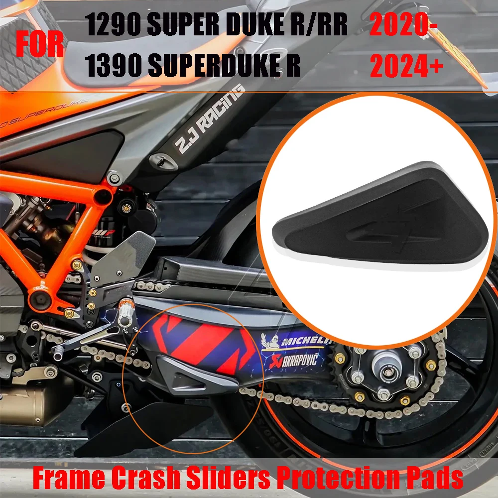

SWINGARM CRASH BOBBIN For 1390 SUPERDUKE R 2024- For 1290 SUPERDUKE SUPER DUKE R 2020- 2023 Frame Crash Sliders Protection Pads