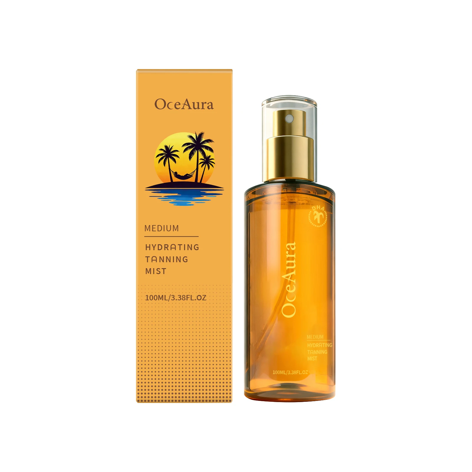 100ml Self Tanning Spray Tanning Accelerator Create Bronzer Wheat Skin Tone Lasting Waterproof Sunbathing Intensive Tanner Spray