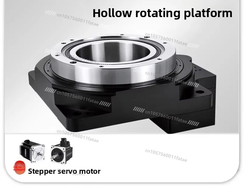 Hollow Rotary Platform 60 85 130 200 Turntable Plate Heavy Load Side Mounting YH68 82 90 115