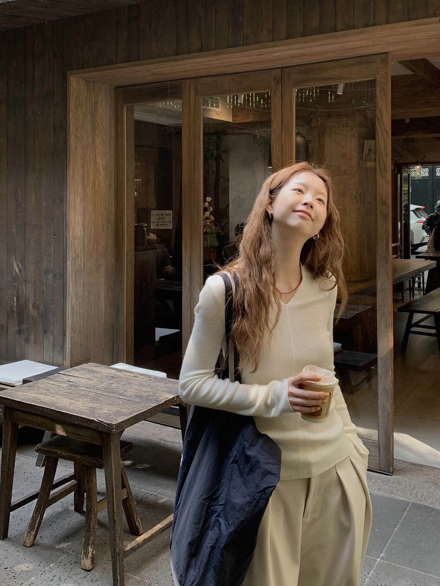 

White Knitted Sweater Women's Sle Lazy Inner Wear Top Ele High-End Feeling Autumn Winter New Arrival G Sle Commute ...