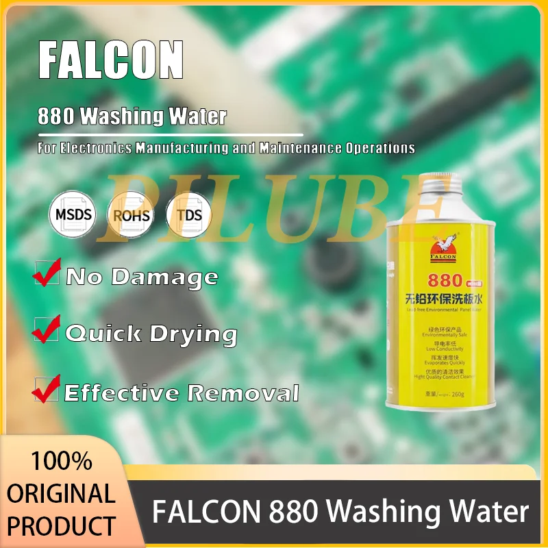 

Моющая вода FALCON для чистки печатных плат и подготовки поверхностей. Оригинальный продукт.
