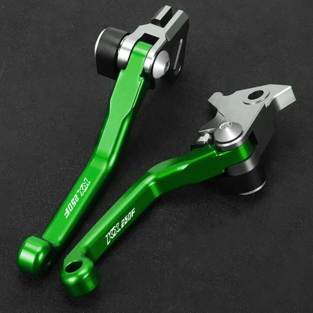 

Folding Pivot Brake Clutch Levers Handle KX 250F 2013 2014 2015 2016 2017 2018 For KAWASAKI KX250F Off-Road Pit Dirt Bike