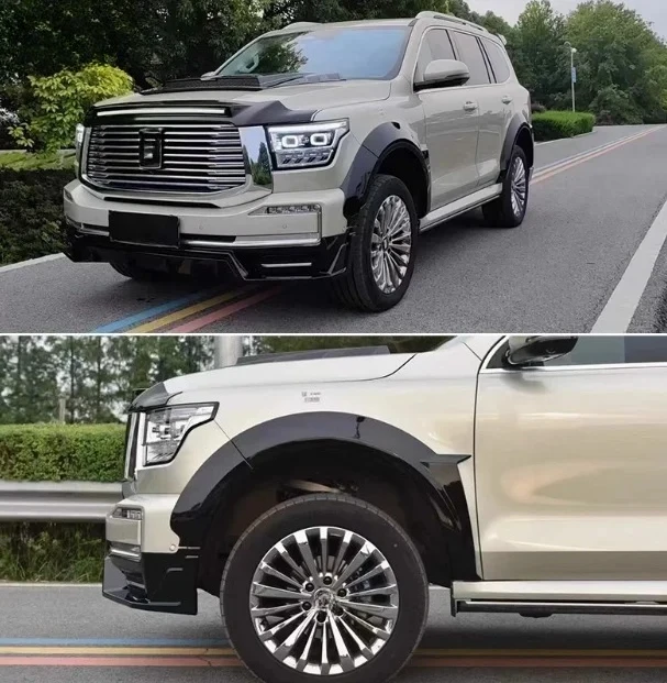 

Style Body Kit Front Lip Side Skirt Rear Lip Wheel Eyebrow ABSHigh Quality Tank 500 Body Kit 22-24 Upgraded Hurricane Knight