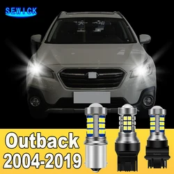 2pcs Dual Mode LED Turn Signal+Daytime Running Light DRL Accessories For Subaru Outback 2004-2019 2008 2009 2010 2012 2013 2014