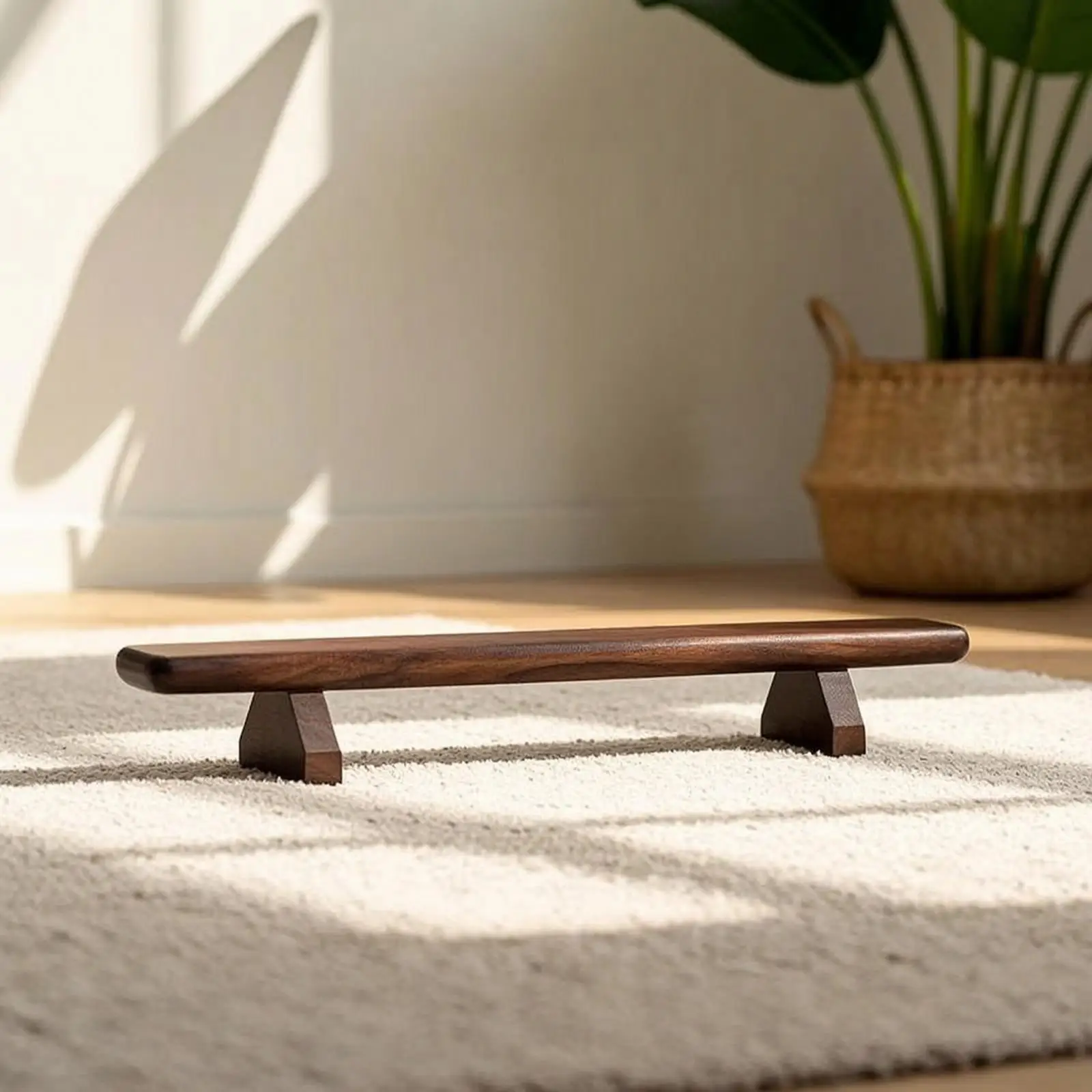 Wooden Push Up Stand Parallettes Training Bar for Gymnastics Bodyweight Workout Equipment
