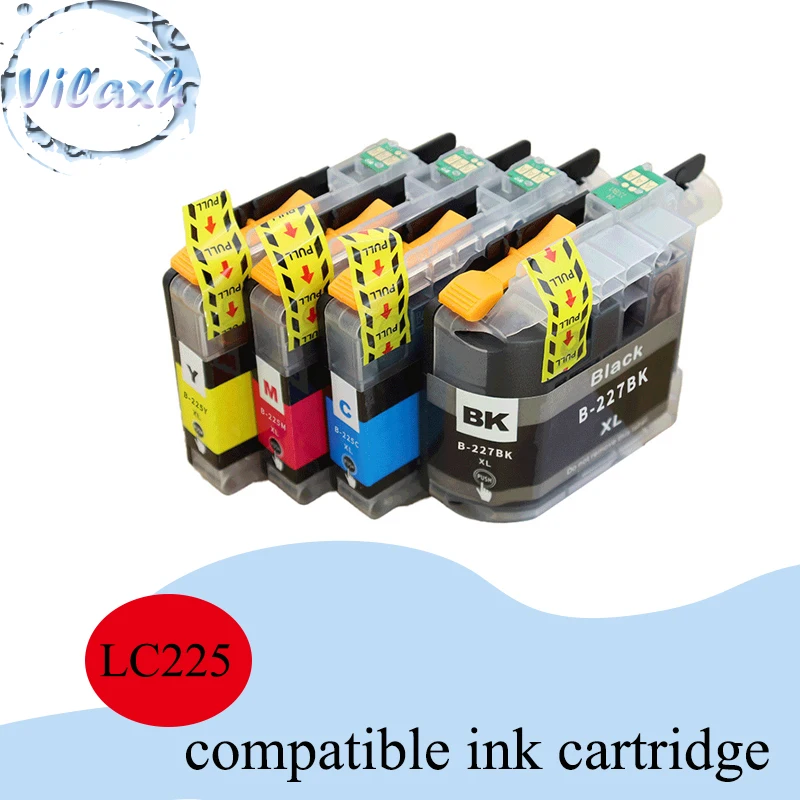 Vilaxh  LC225 LC227 Compatible ink cartridge For Brother DCP-J4120DW MFC-J4420DW MFC-J4620DW MFC-4625DW printer