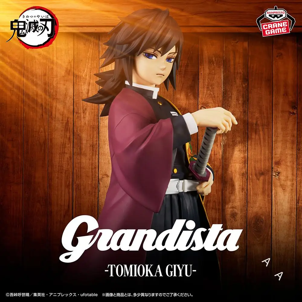 

BANDAI Banpresto Demon Slayer Grandista-TOMIOKA GIYU Фигурка Модель Аниме Натуральная игрушка в штучной упаковке Совершенно новые точечные товары
