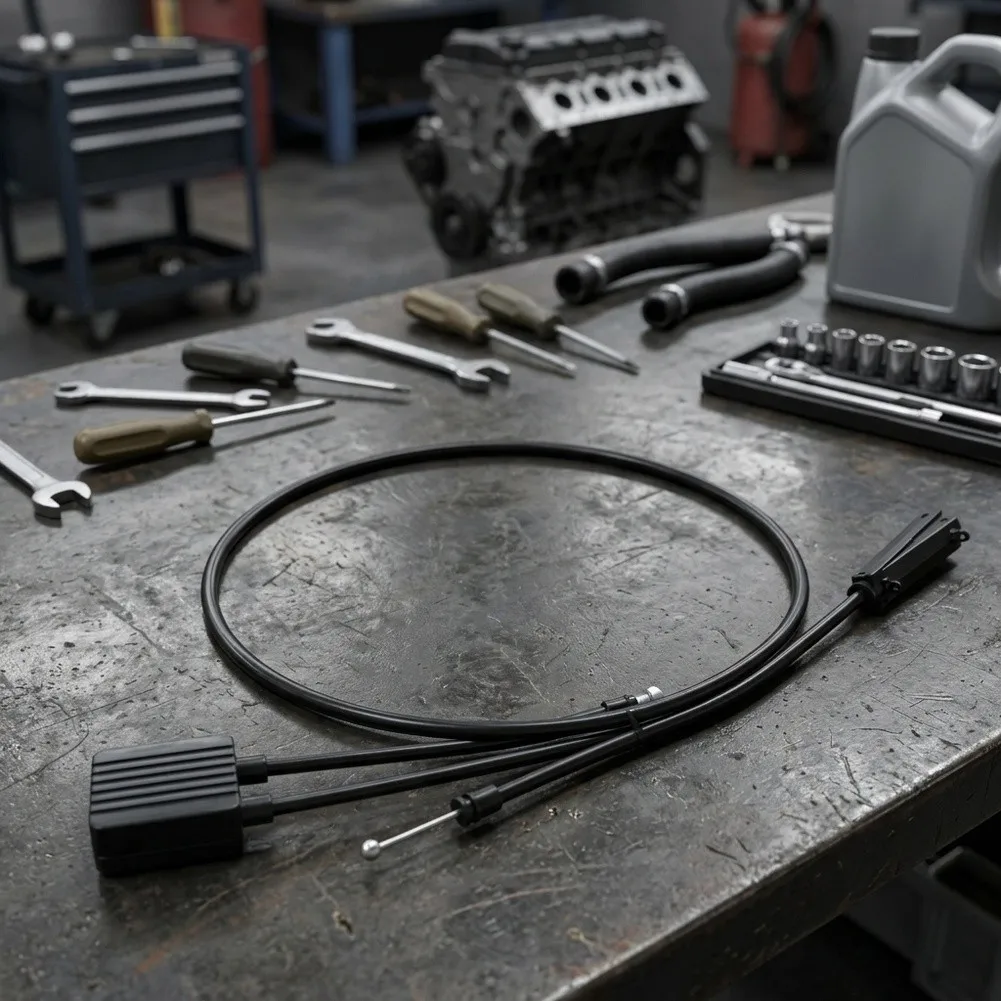ABS Hood Cable 51237495843 for BMW X1 F49 X2 F39 For Mini Cooper F54 F56 F57 Replacement Part for Front Opening Function