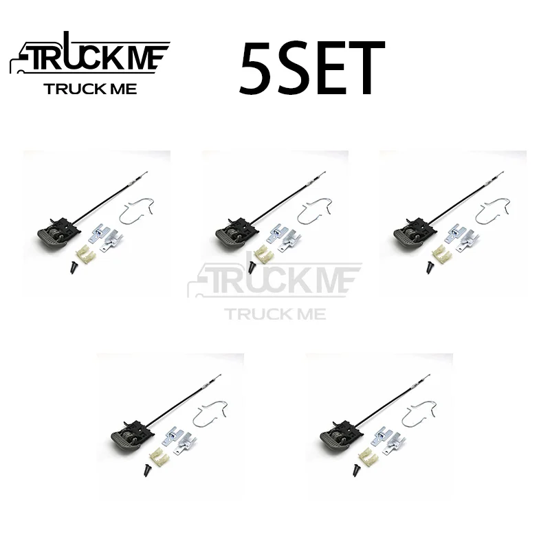 

5SET Truck 42538393 42560532 Repair Kit Left Seat Adjustment Replaces Ivecoo Stralis for MAN 81623506095 for ISRI 929527-40/00E