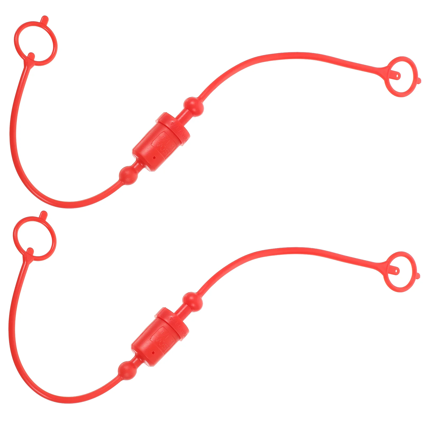 2 Sets Air Connector Dust Protection Cap Tractor Plugs Plastic Hydraulic Hose Caps and