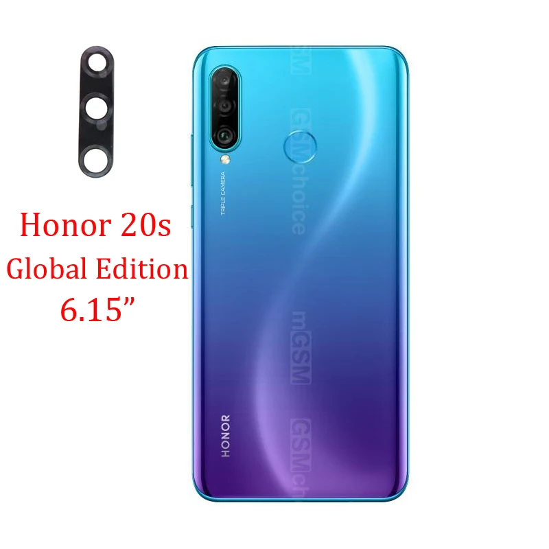 Voor Huawei Honor 20S 20 Pro 20S Originele Nieuwe Telefoon Camera Glas Lens Rear Back Camera Lens Deel voor Honor 10 20 Lite 10i