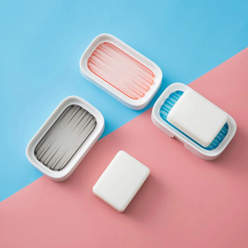 تصميم تصريف صندوق الصابون بطبقة مزدوجة للاستحمام والحمام وحوض المطبخ وحامل الصابون وحاوية تخزين #1