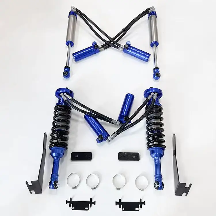 

4x4 off road toyotas Hilux revo twin tubes 3'' Lift Kit compression and rebound Adjustable Shock Absorber