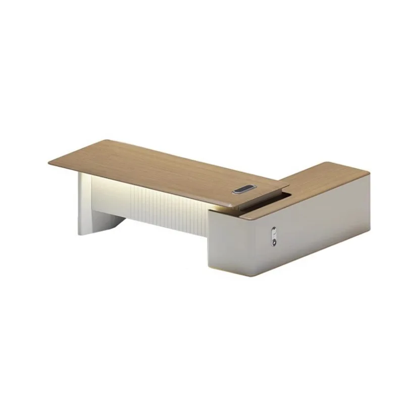 Bench desk light luxury high sense simple modern boss table